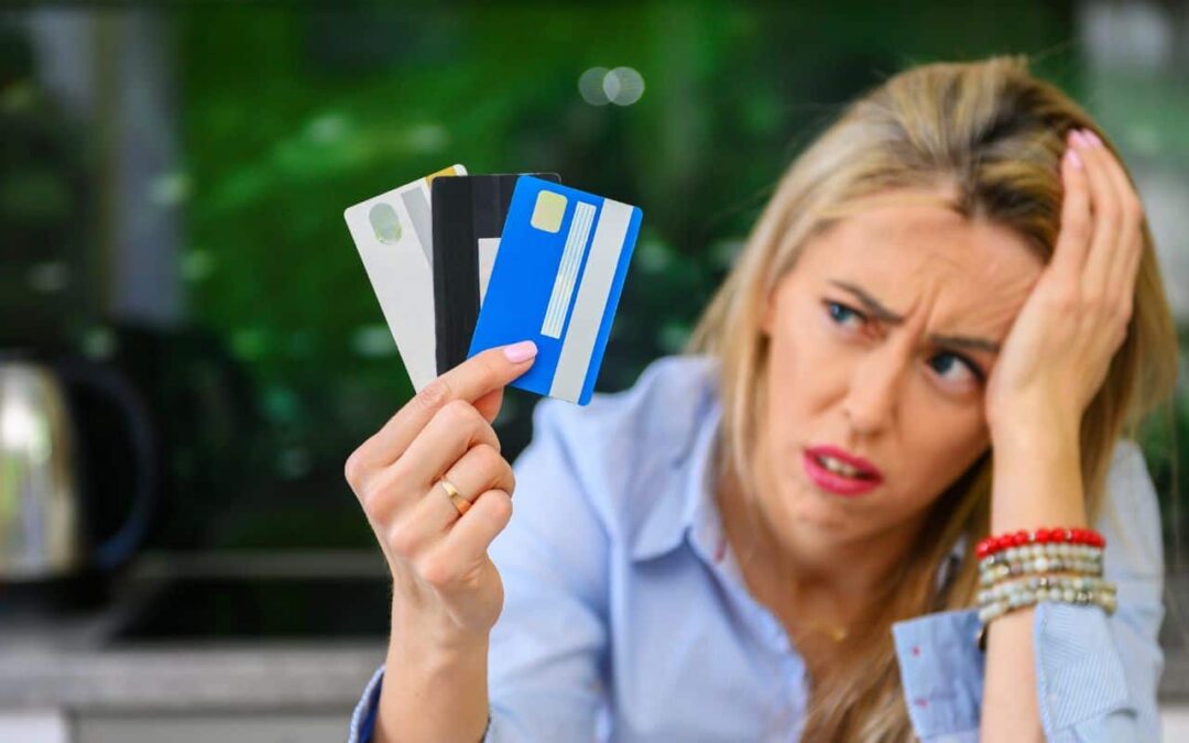How to deal with looming credit card debt in Pickens